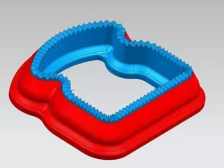 Sandwich Shaped Sandwich Cutter (Uncrustable)