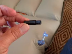 Schrader (Bicycle Pump) to Pool Float Valve Adapter