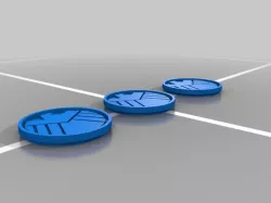 shield tokens HeroClix