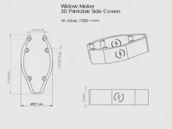 Sides cover for Widow Maker 150