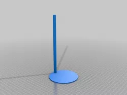 Simple stand for Davision3d Skeleton