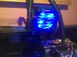slot in active ventilation fan mount