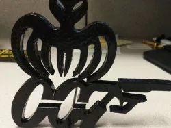 Spectre Clipz non-moving, 007, James Bond, Bag Clip, Chip Clip, Snack Clip
