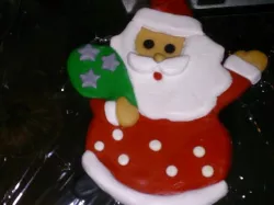 Viejo pascuero molde para ceramica en frio / Santa Claus mold for cold ceramic