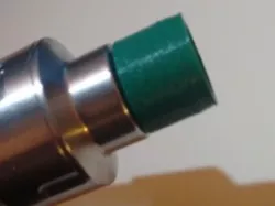 Wide bore drip tip