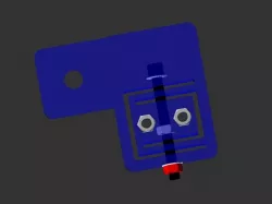 Z-Probe Mount w/ fine adjust flexure