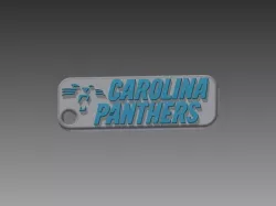 Carolina Panthers Keychain