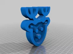 Christmas symbols by MBot3d - Deer