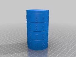 Cryptex - 4Codes-Wheels