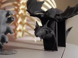 Cubicle Coat Hanger - Dragon