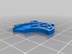 Dodge Hellcat Keychain