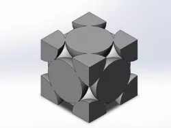 Face-Centered Cubic Model
