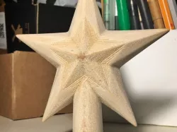 Faceted Star decorations