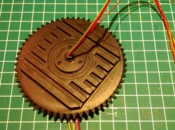 fischertechnik adapter for slewing ring and fslip ring