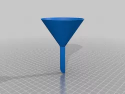 Funnel with mesh screen