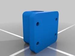 Holder for 3/8" tube