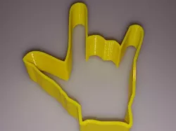 I Love You (sign language) Cookie Cutter
