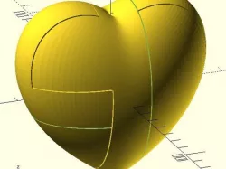 Interlocking Heart Puzzle