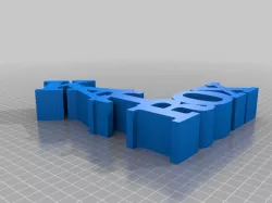 Katrox WORD Sculpture