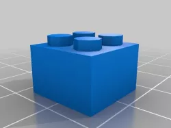 Lego 2x2 Brick (custom)
