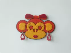 Magnet "Monkey Girl"