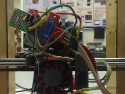 Mendel90 z-probe with microswitch and servo 9g