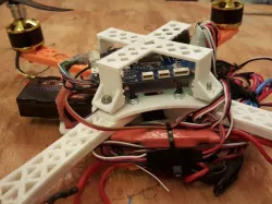 Mini Flame Wheel Style Quadcopter frame crash bars
