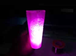 Mood light with Wolf Embossing