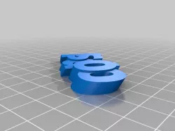 My Customized iamburny's  Text - Name Keyring / Keyfob