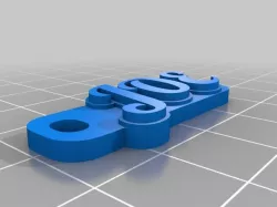 My Customized Multiline Tag or Keychain