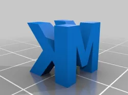 My Customized Two Letter Sculpture