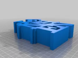 My Customized Variable WORD Sculpture