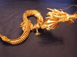 Origami Dragon Lithopane