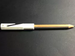Pencil extender/hook/lanyard combo