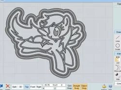 Rainbow Pony Cookie Cutter
