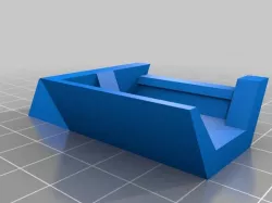 Renault clio GT trunk rail tip (left)