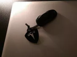 Tesla Keychain