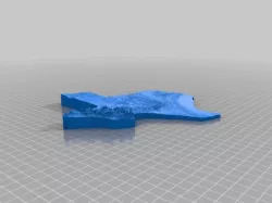 Texas elevation map