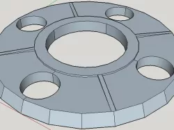 Wheel for use in Caster FEATURES ABEC BEARING INTERGRATION!