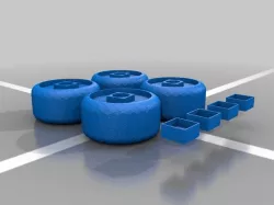 Wheels for toy car