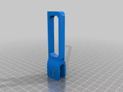 X axis End PRUSA i3 Idler tensor with dock - Tensor correra eje X con muelle con
