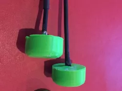 5.8GHZ antenna protector for Skew or Cloverleaf style antennas.