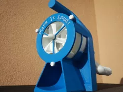 Air Raid Siren - hand crank version
