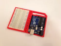 Arduino w/Breadboard Holder