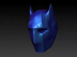 Batman Head LowDetailed