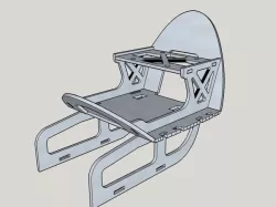 Bixler V1.1 Pixhawk / PX4 mount