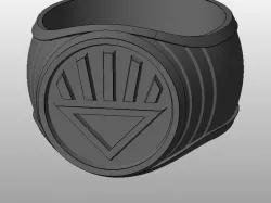 Black Lantern Ring Remix-No Support