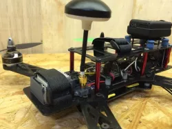 Boscam Transmitter Case with deported antenna