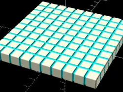 Customizable Base 10 Cubes