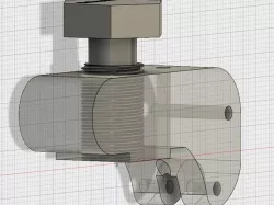 Deltaprintr Extruder Upper Block